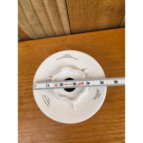 Handcrafted Ceramic Fruit Motif Lamp Shade Base - Picture 6 of 7